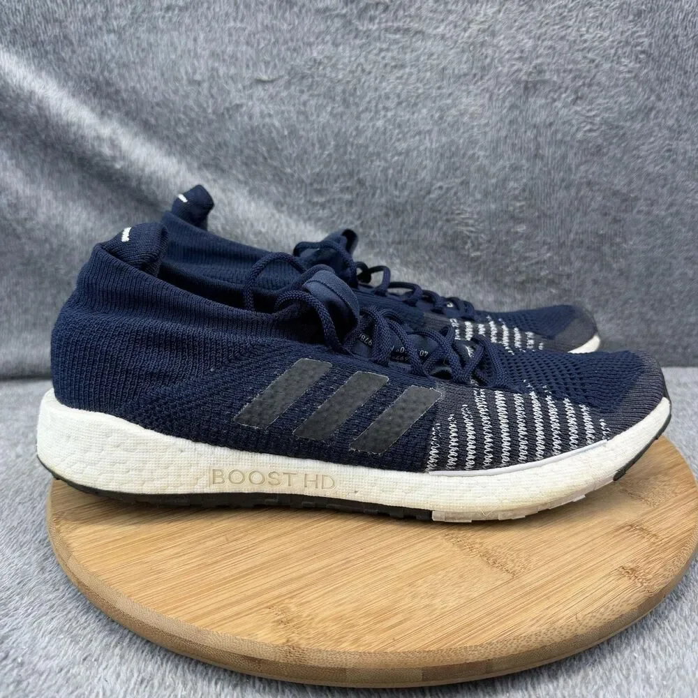 Adidas PulseBoost HD Shoes Mens Size 12.5 Navy Blue Running Sneakers FU7340